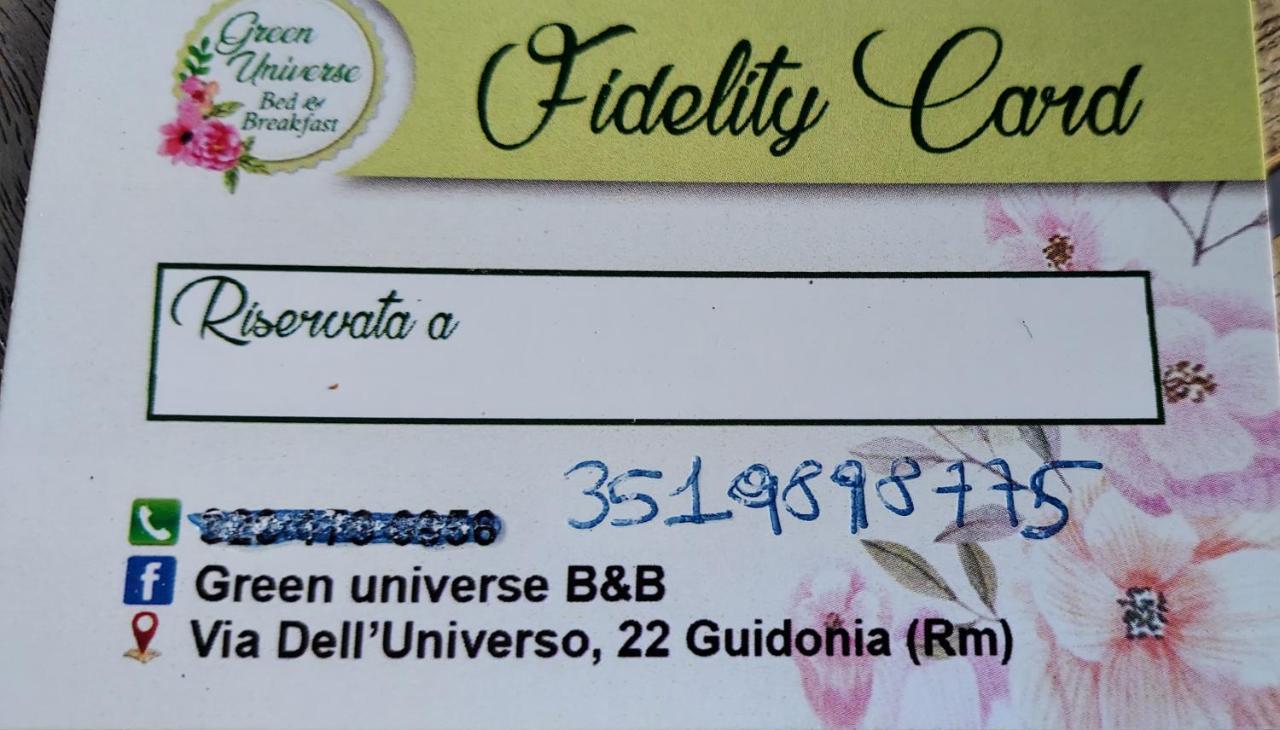 Guidonia Green Universe מראה חיצוני תמונה
